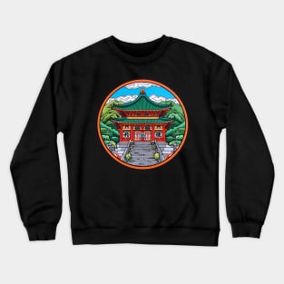 Mitsukushima Shrine Crewneck Sweatshirt